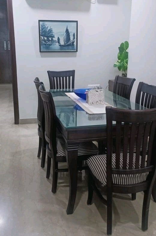 A premium 265 gaj upper ground floor in B1 Block Janakpuri featuring a spacious 4 BHK layout, 4 washrooms, lift, car parking, and solid 6-year-old construction.