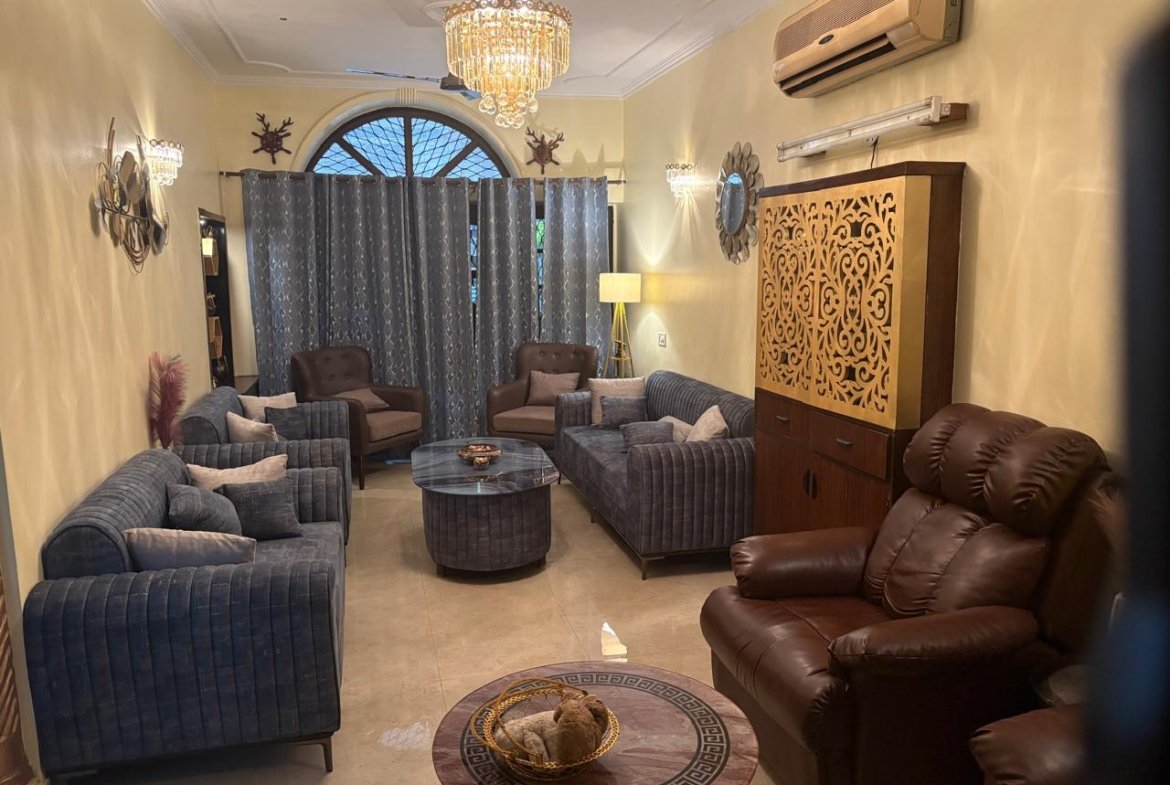 A well-planned 150 sq yards proper ground floor in B1 Block Janakpuri with 3 BHK, 3 washrooms, and valuable 1/3rd land share.