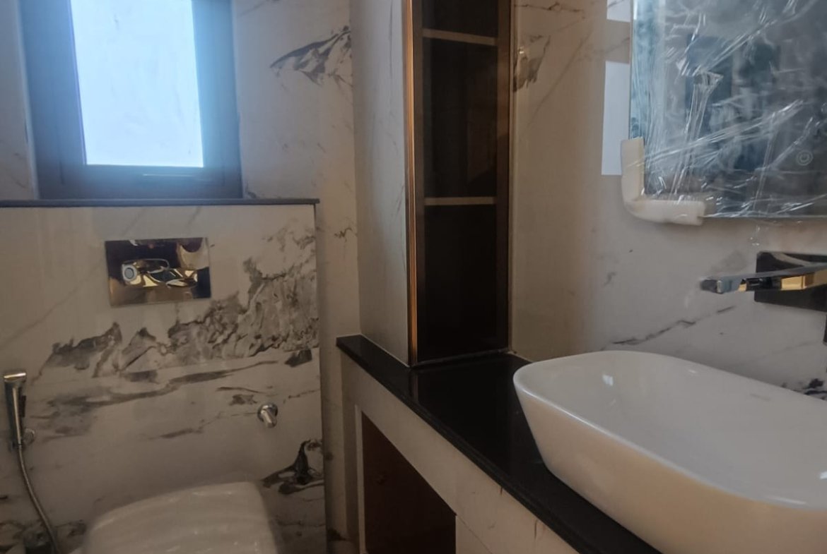 A newly constructed 150 sq yards 3 BHK builder floor on the 2nd floor in C2 Block Janakpuri with lift and stilt car parking.