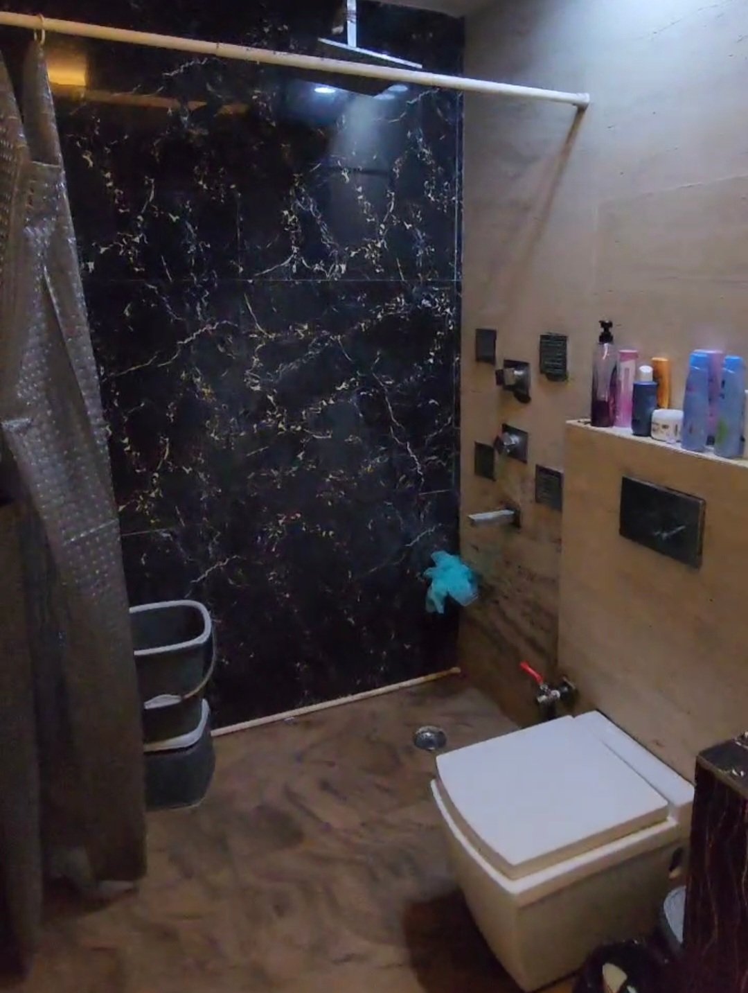 A spacious 419 gaj first-floor 4 BHK in B1 Block Janakpuri with lift, driveway car parking, and prime on-road location.